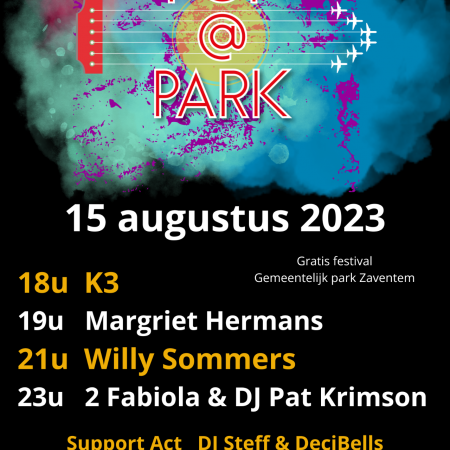 2023 Affiche - Pop@Park 